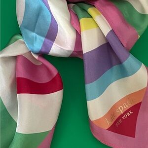 Kate Spade Colorful Striped Scarf